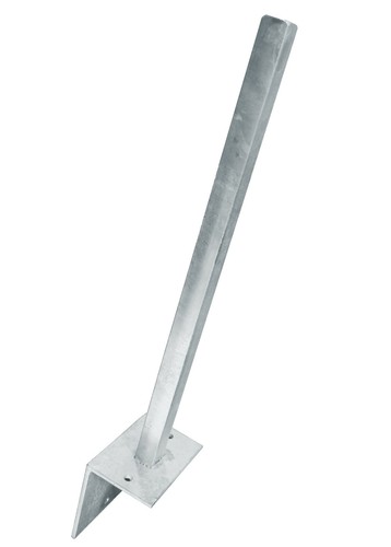 Stein pfostenträger alu - l-stein,