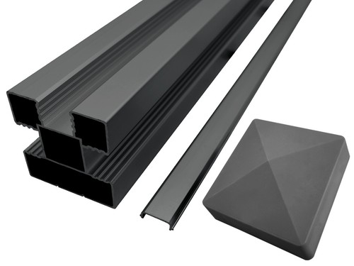 Wpc sichtschutz zaun - sichtschutz,